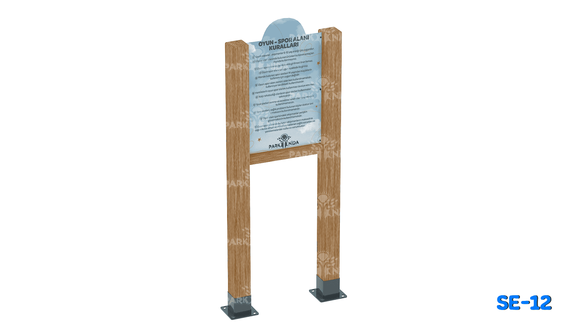 SE-12 Uyarı Tabelası