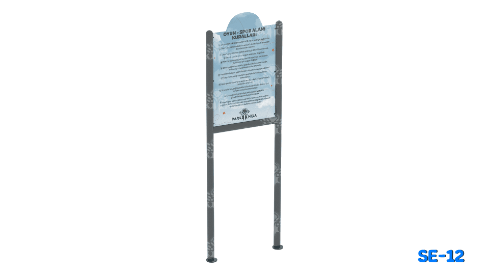 SE-12 Uyarı Tabelası