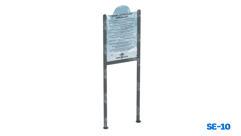 SE-10 Uyarı Tabelası