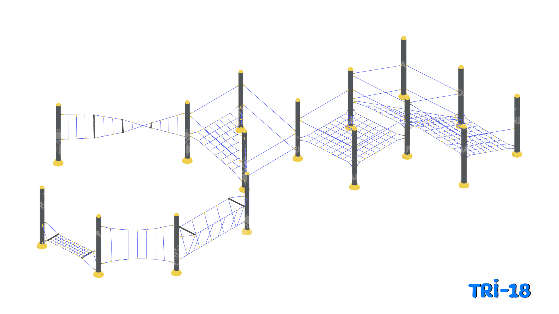 TRİ-18 İp Tırmanma Seti