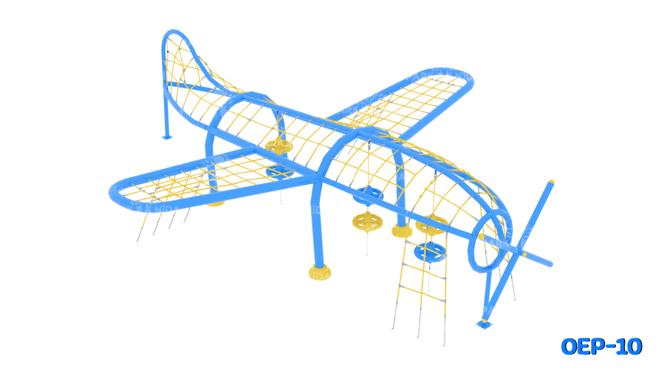 TRİ-10 Uçak Temalı  İp Tırmanma