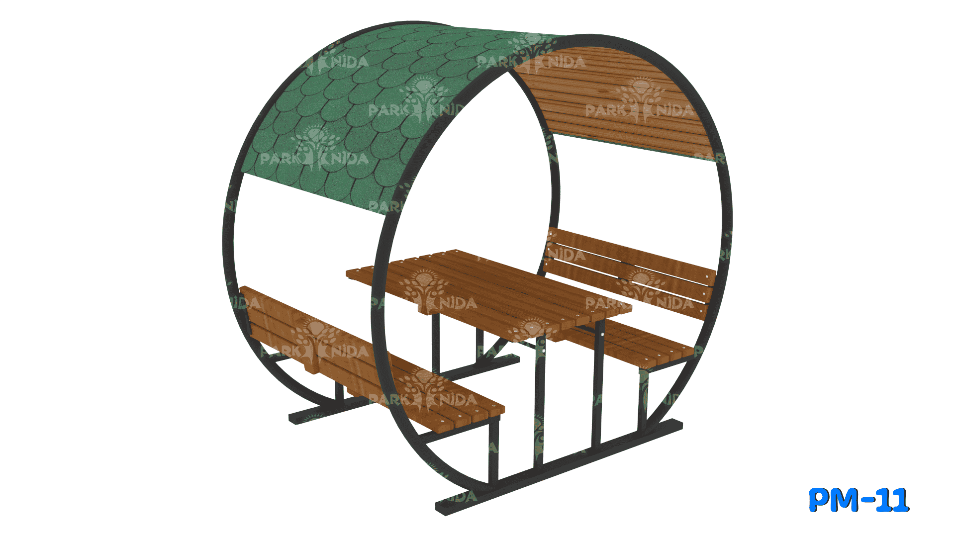 PM-11 Çatılı  Piknik Masası