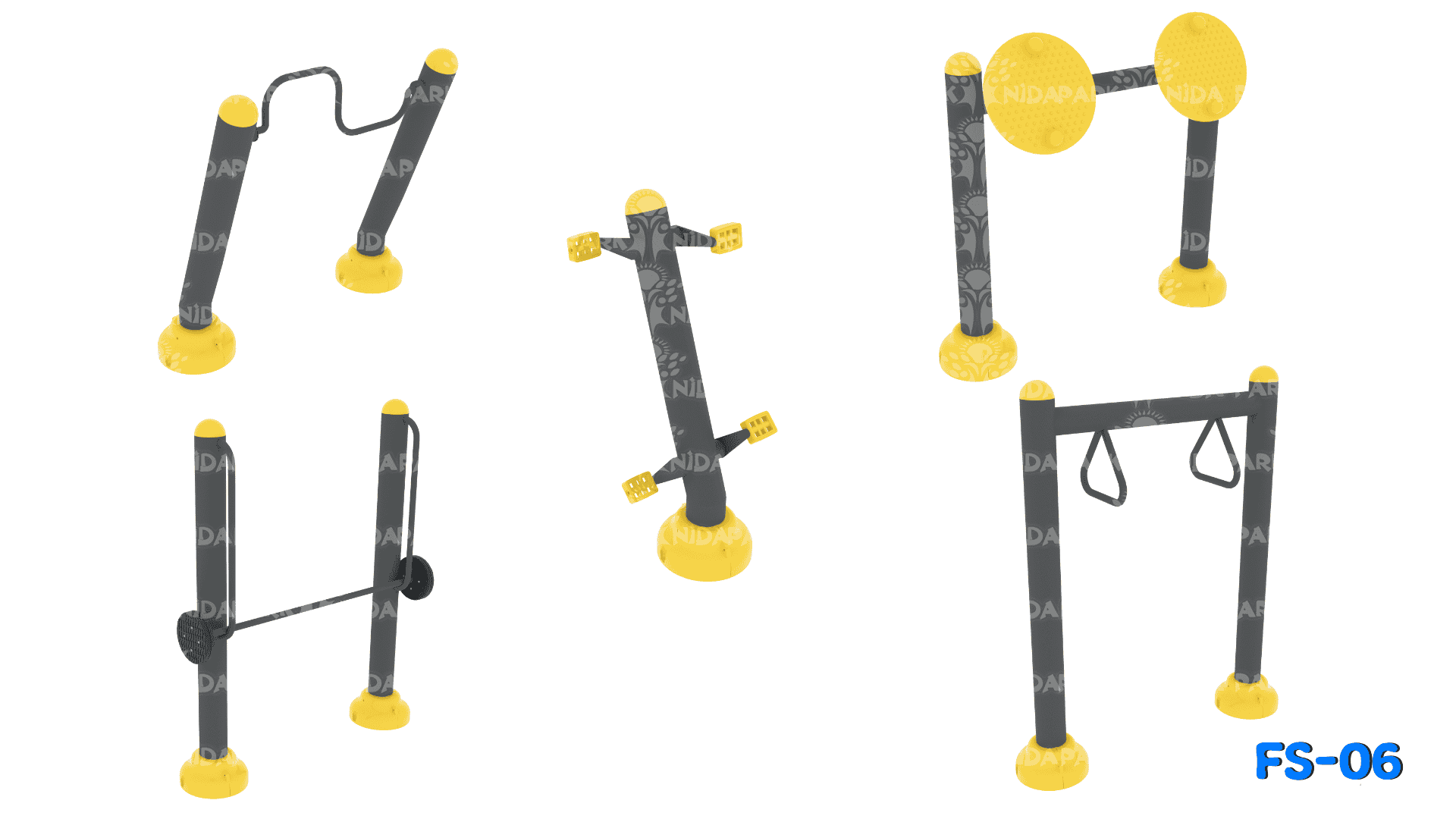 FS-06 Engelsiz Fitness Seti