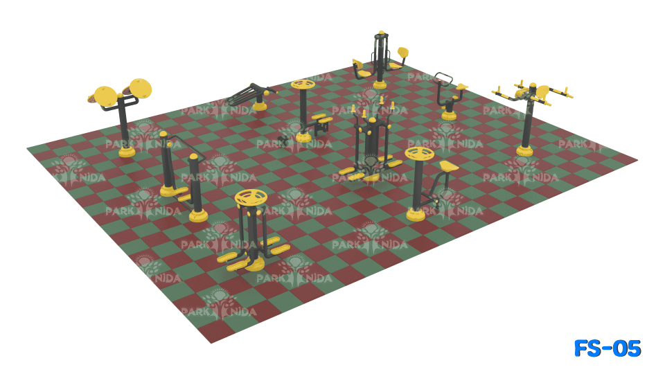 FS-05 10'lu Klasik Fitness Seti