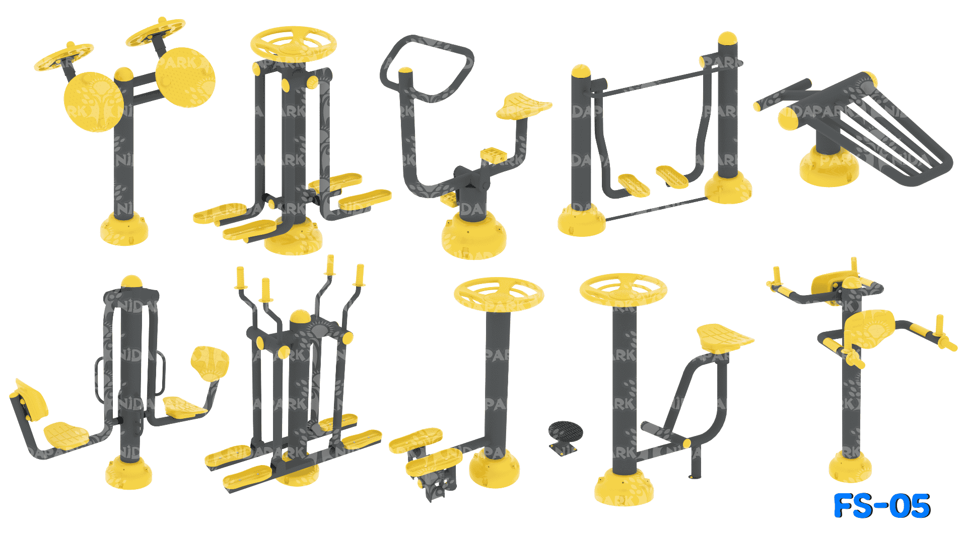 FS-05 10'lu Toki Fitness Seti