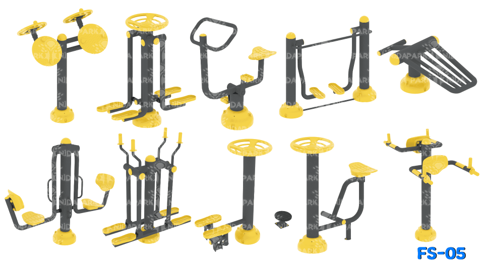 FS-05 10'lu Klasik Fitness Seti