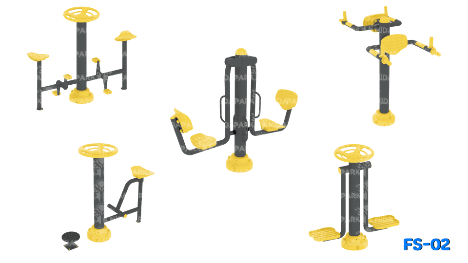 FS-02 5'li Fitness Seti