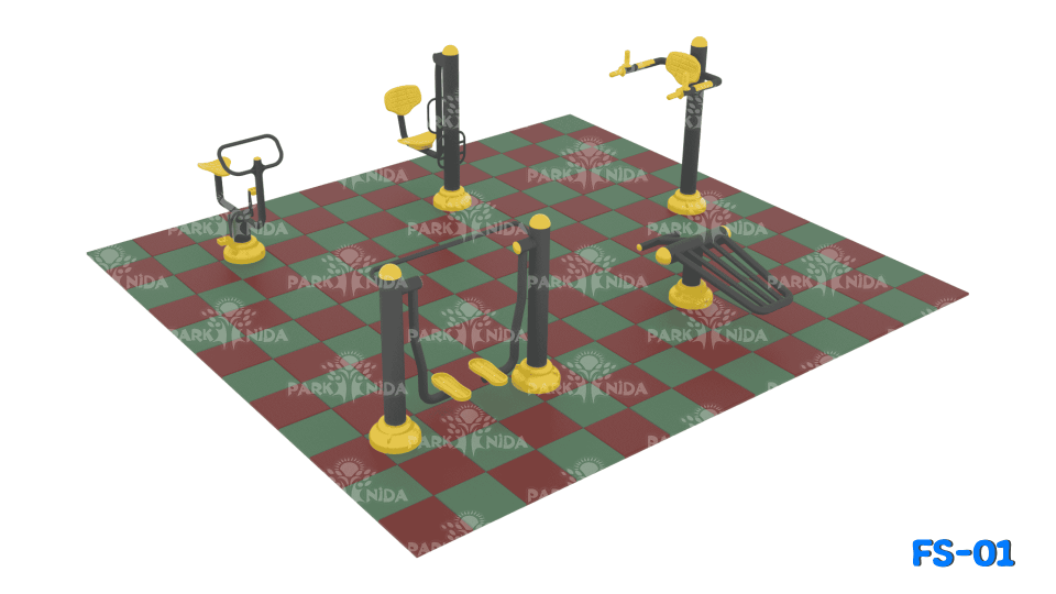 FS-01 5'li Tekli Fitness Seti