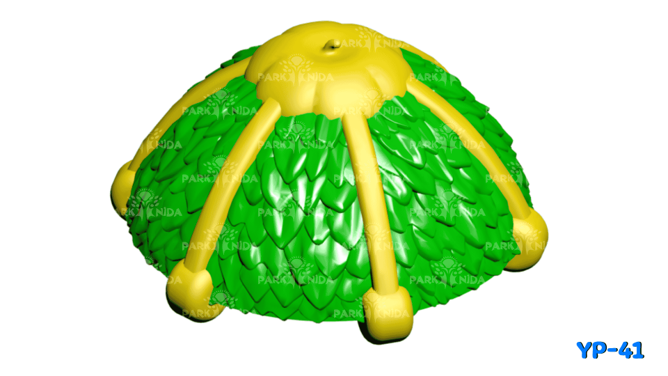 YP-41 Polietilen Altıgen Yaprak Temalı Çatı