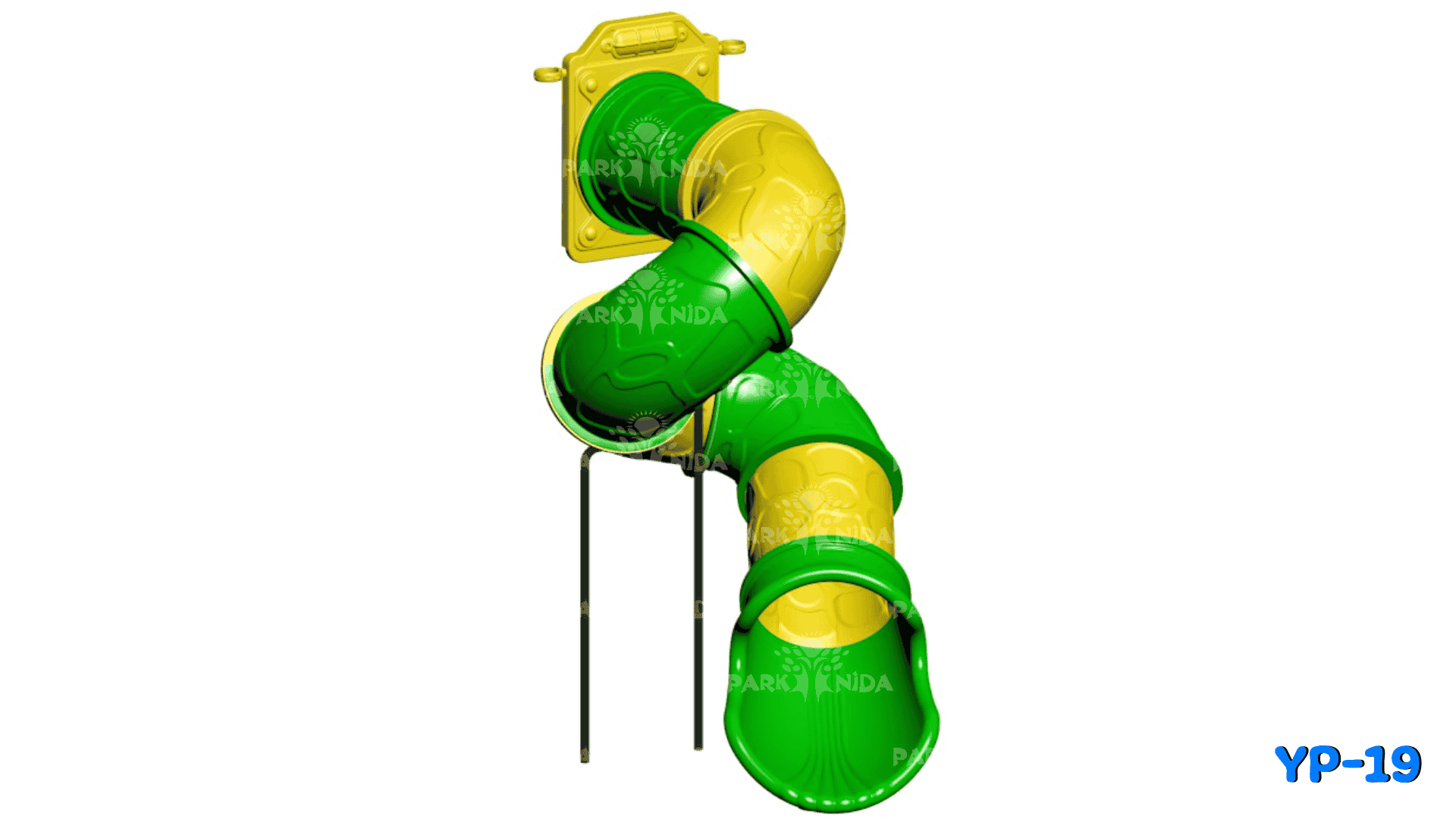 YP-19 H:200 Cm Tüp & Spiral Kaydırak