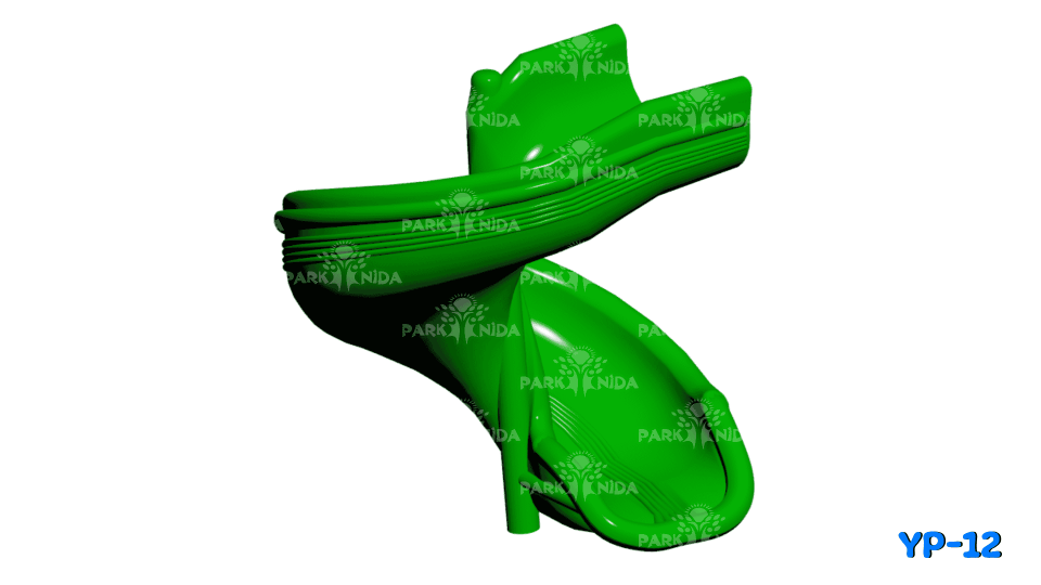 YP-12 H:150 Cm Helezon Kaydırak