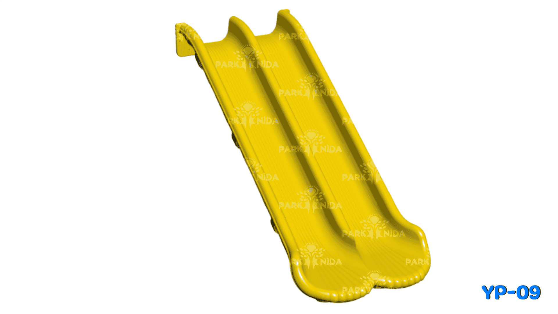 YP-09 H:150 Cm İkiz Dalgalı Kaydırak