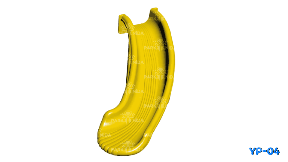 YP-04 H:100 Cm Eğri Kaydırak