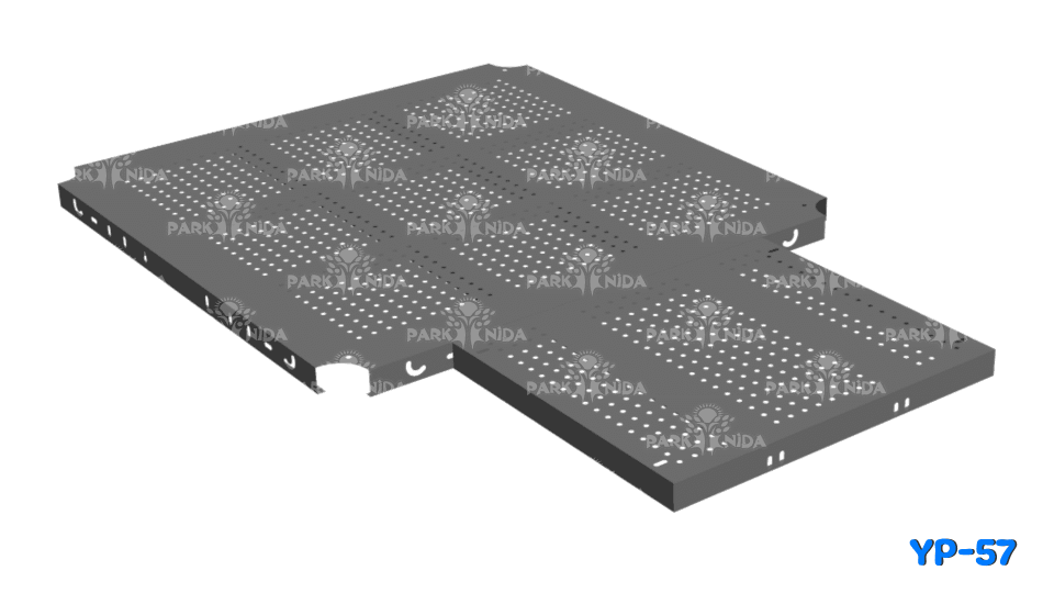 YP-57 Plastisol (PVC) Kaplı İlaveli Platform