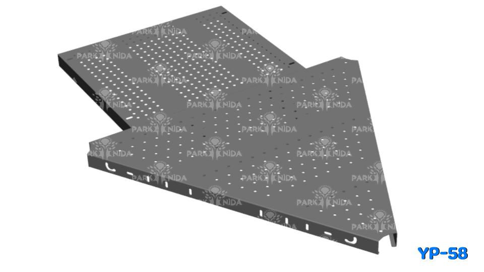 YP-58 Plastisol (PVC) Kaplı İlaveli Üçgen Platform