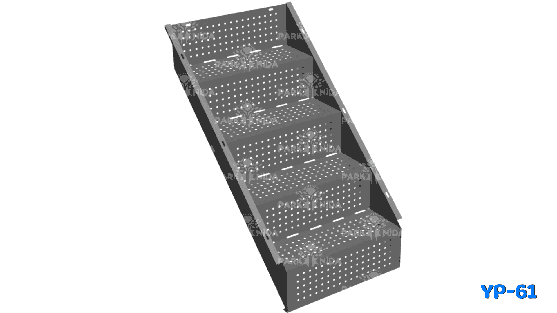 YP-61 Plastisol (PVC) Kaplı H:100 Basamak