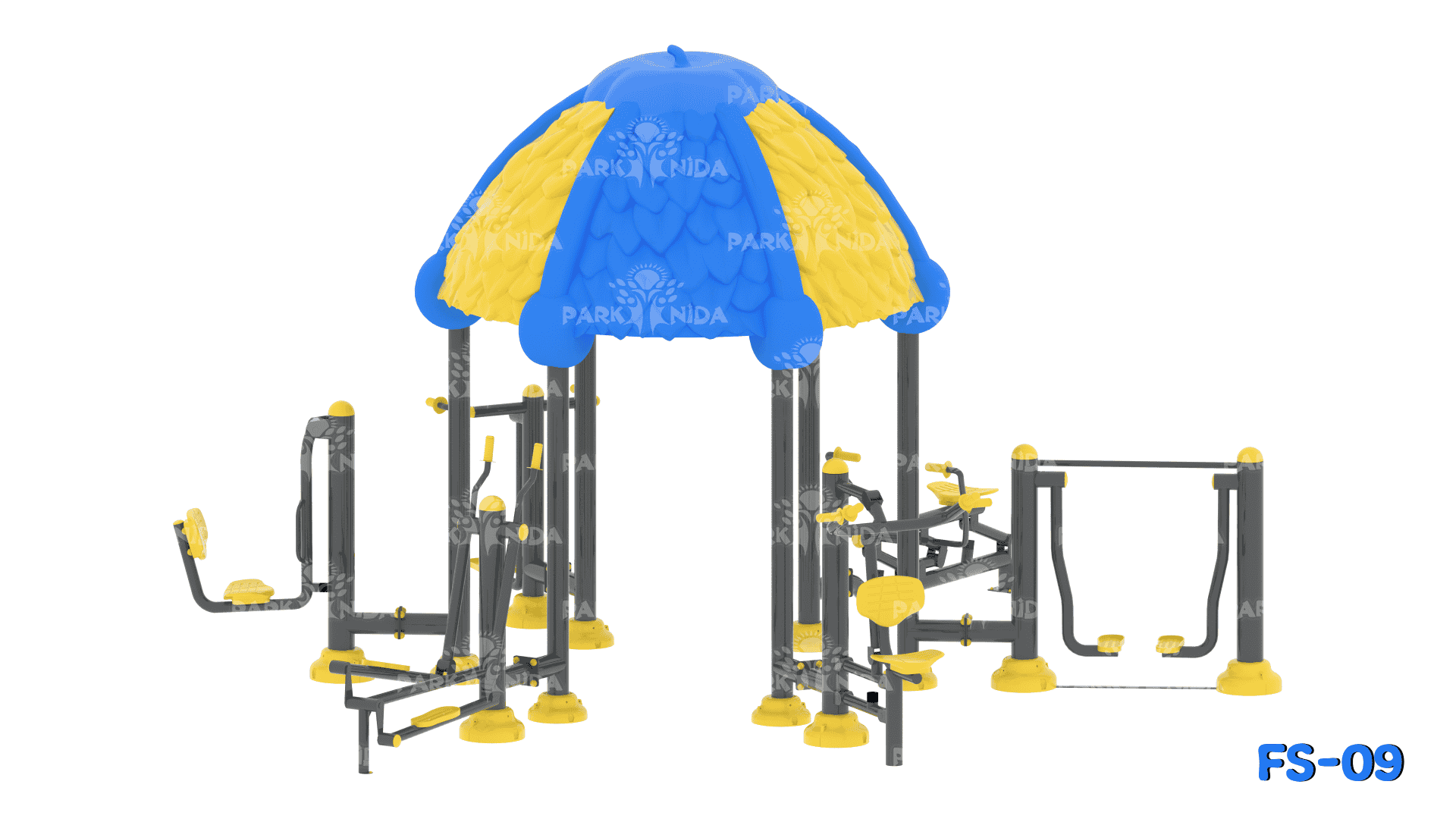 FS-09 Çatılı Fitness Seti