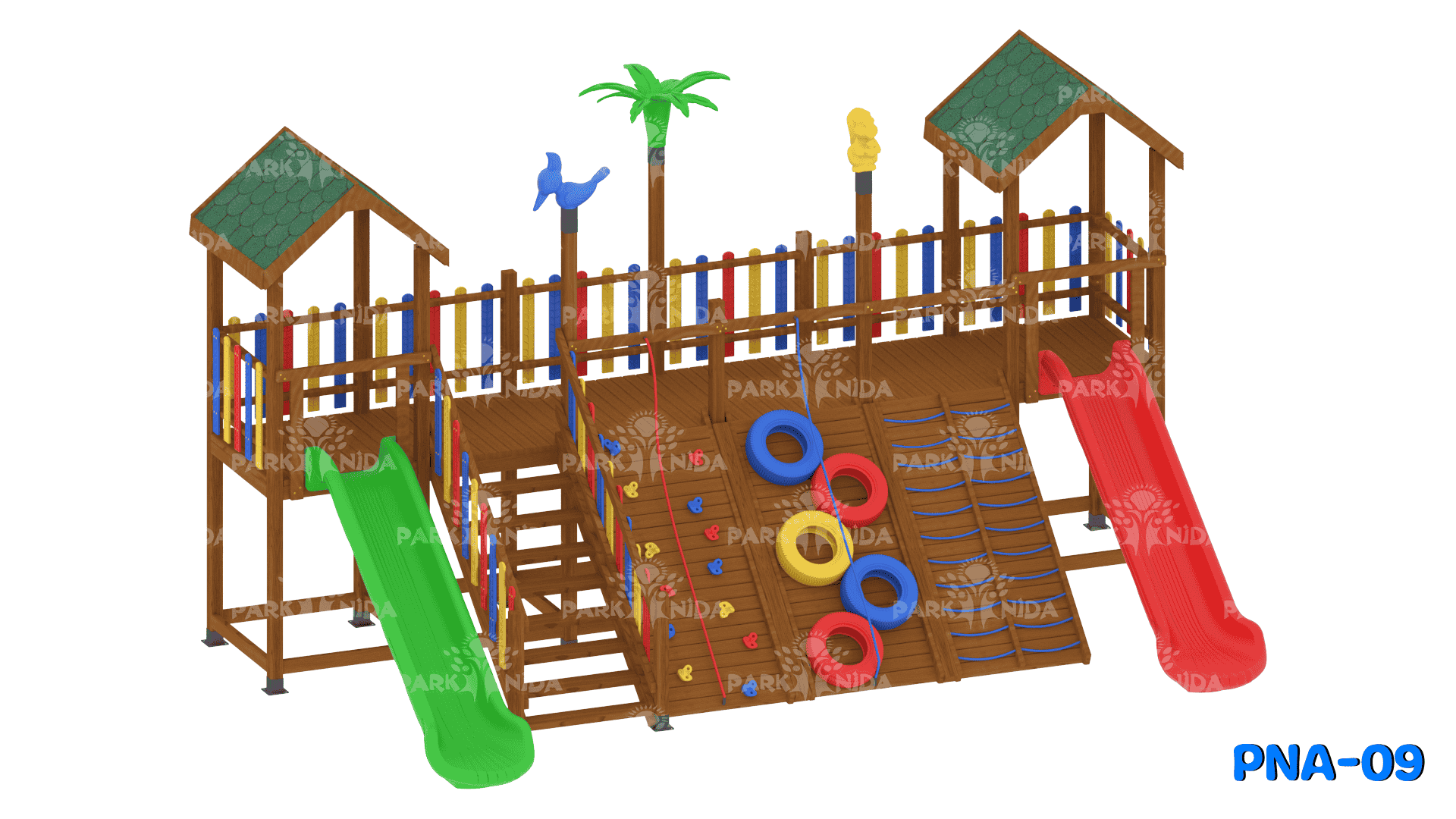 PNA-09 Ahşap Oyun Grubu
