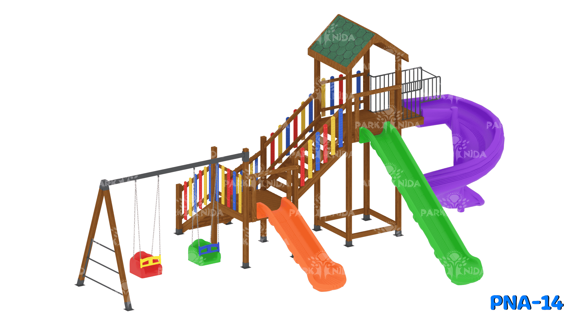PNA-14 Ahşap Oyun Grubu