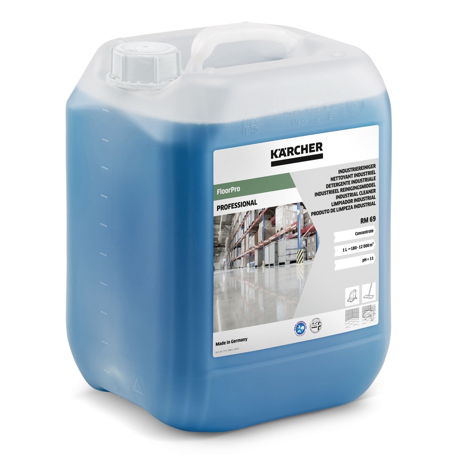 RM 69 Industrial Cleaner 10 lt