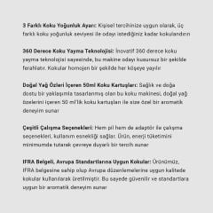 Micro Koku Makinesi Siyah + Cute Kartuş