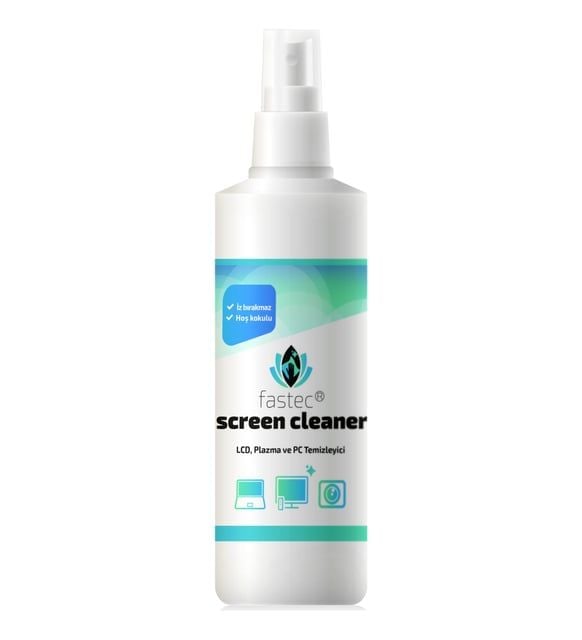 FABER® Fastec Screen Cleaner LCD, plazma və Laptop ekran temizleyicisi (0,250 L)