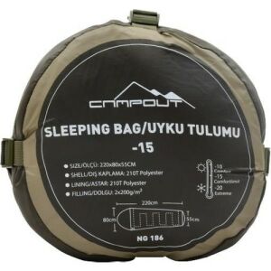 Nurgaz Campout Extreme Uyku Tulumu Kışlık
