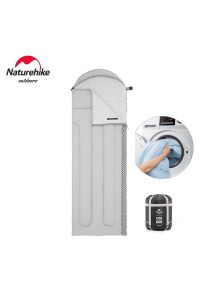 Naturehike L250 Zarf Tarzı Kapüşonlu Uyku Tulumu -10°C Gri-Left