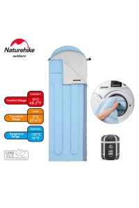 Naturehike L250 Zarf Tarzı Kapüşonlu Uyku Tulumu -10°C Gri-Left