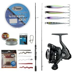 Yek Outdoor Profesyonel LRF Seti Okuma Epixor LRF Ultra Light Game Spin 213cm 1-8gr Olta Kamışı&Okuma Acuador ACU-1000A 3+1BB Olta Makinesi