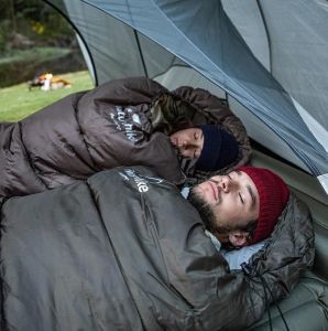 Naturehike U250 Zarf Tarzı Kapüşonlu Uyku Tulumu -10°c Mavi-Right
