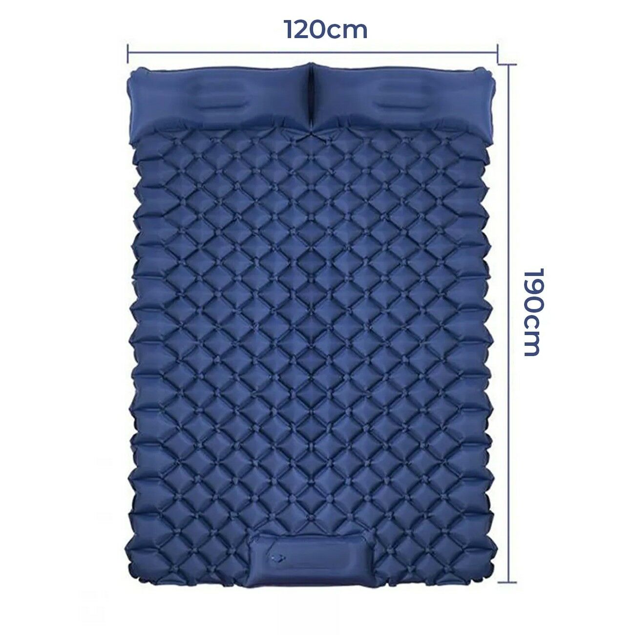 Yek Outdoor Kendiliğinden Şişen Çift Kişilik Katlanır Kamp Yatağı- Kamp Matı 190x120cm