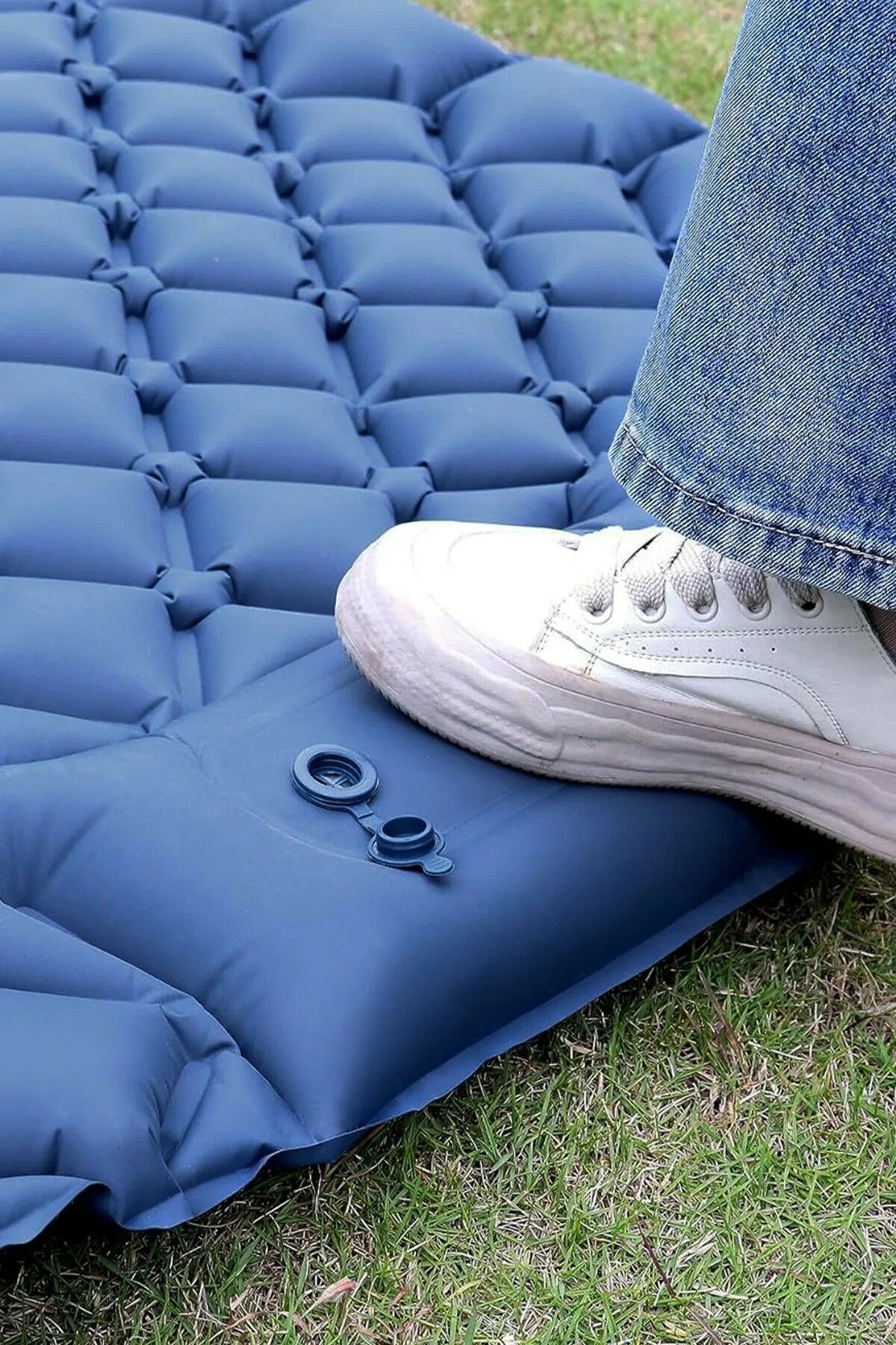 Yek Outdoor Kendiliğinden Şişen Çift Kişilik Katlanır Kamp Yatağı- Kamp Matı 190x120cm