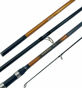 YekOutdoor Profesyonel Olta Seti Okuma Salina Surf 14' 420 cm 3 Parça Surf Kamışı&Okuma Avenger Av-6000 6+1BB Olta Makinesi
