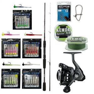 YekOutdoor HookWorm LRF Seti Okuma Wave Power 228 cm 2-12 gr Lrf Kamışı&Okuma Acuador ACU-1000A 3+1BB Olta Makinesi