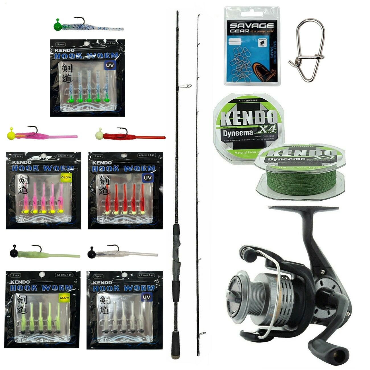 YekOutdoor HookWorm LRF Seti Okuma Epixor Ultra Light Game 213cm 1-8gr Olta Kamışı&Okuma Revenger RV-25 FD Olta Makinesi
