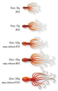 Savage gear Octobus 35g 10cm Sahte Balık
