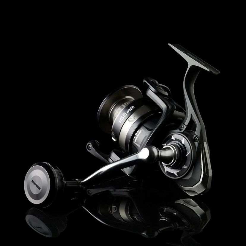 YekOutdoor Yüksek Performans Okuma Olta Seti Okuma Makaira Surf 4,30 cm 100-250 gr 3 Parça Yellow Surf Kamışı&Savage Gear SGS8 8000 FD 8+1BB Olta Makinesi