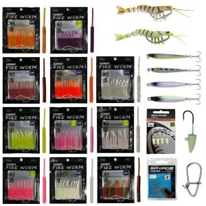 Yek Outdoor FireWorm LRF Silikon & Jig Yem Seti