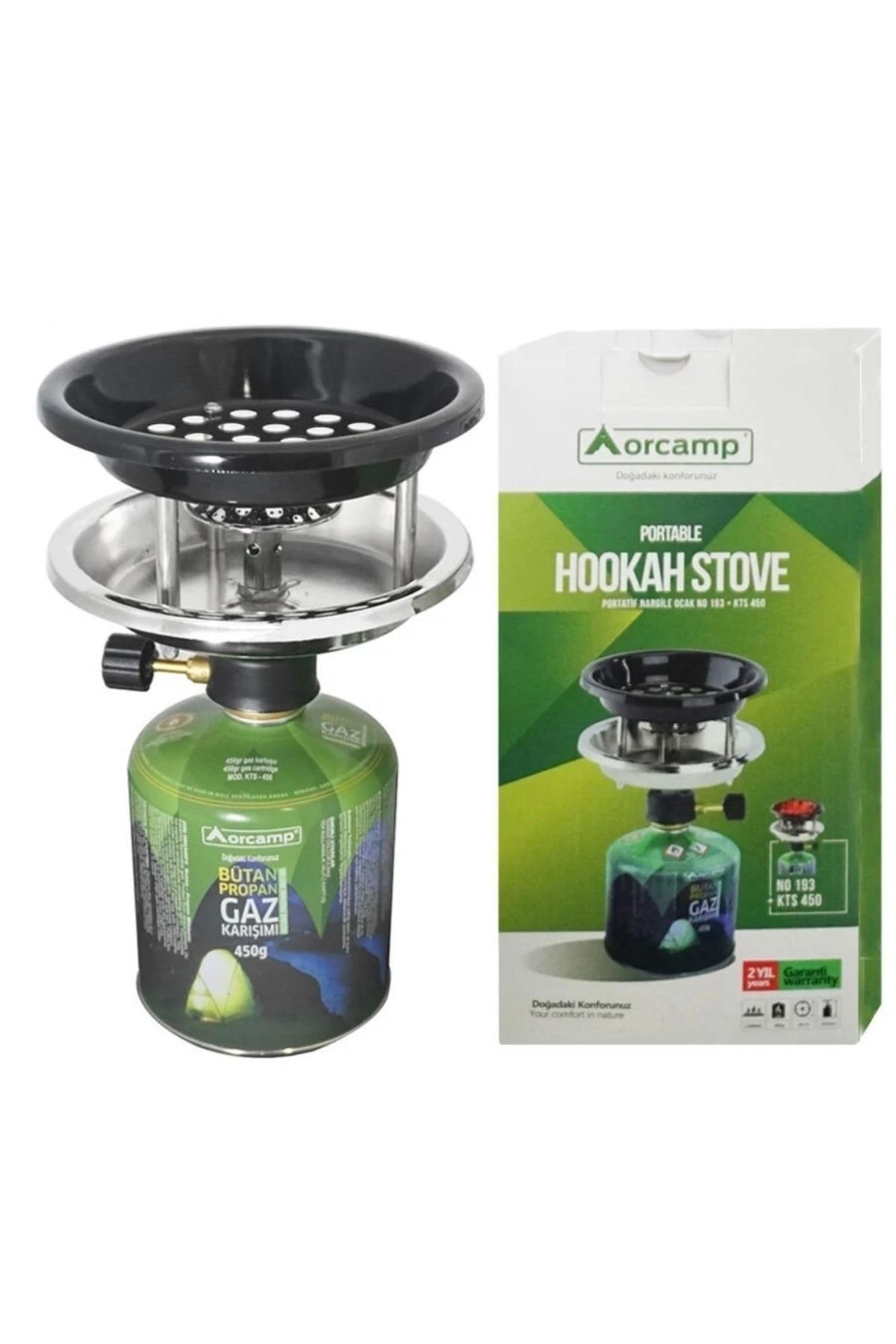 Orcamp Portatif Siboplu Ocak