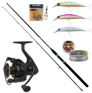 YekOutdoor Spin Seti Okuma G-Power Spin 9' 270cm 7-35 gr 2 Parça Spin Kamışı-Dam Quick 3 4000 Fd 9+1 BB Olta Makinesi