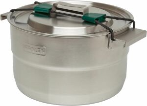 Stanley Adventure Çelik Kamp Pişirme Seti (21 Parça Set) 3.5 L, Paslanmaz Çelik, İç İçe Geçer