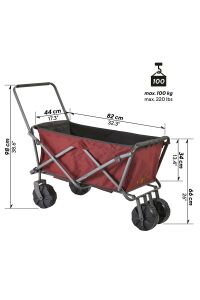 Uquip Buddy Katlanabilir Her Zemin Için Ideal Yük Taşıma Aracı