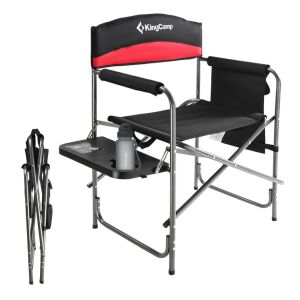 KingCamp Ash Comfort Katlanır Kamp Sandalyesi Red