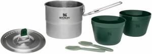 Stanley Üniseks – Yetişkin Cook Set For Two Pişirme Seti, Gri, Yükseklik: 11 Cm