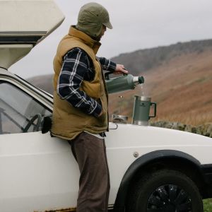 Stanley 2.3 L Klasik Vakumlu Çelik Termos Yeşil