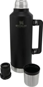 Stanley 2.3 L Klasik Vakumlu Çelik Termos Siyah