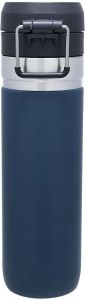 Stanley The Quick Flip Paslanmaz Çelik Termos, 0.70 L, Koyu Mavi