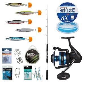 Yek Outdoor Profesyonel Tekne Oltası Seti Cavalla Speed Jigging Spin 159cm MH 150-250GR 1 Parça Spin Kamışı&Okuma Azores ZXP-6000 6+1 bb Olta Makinesi