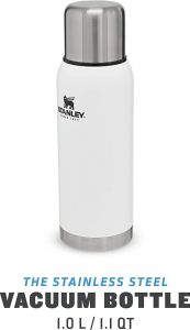 Stanley Adventure Vakumlu Termos 1 LT  Beyaz
